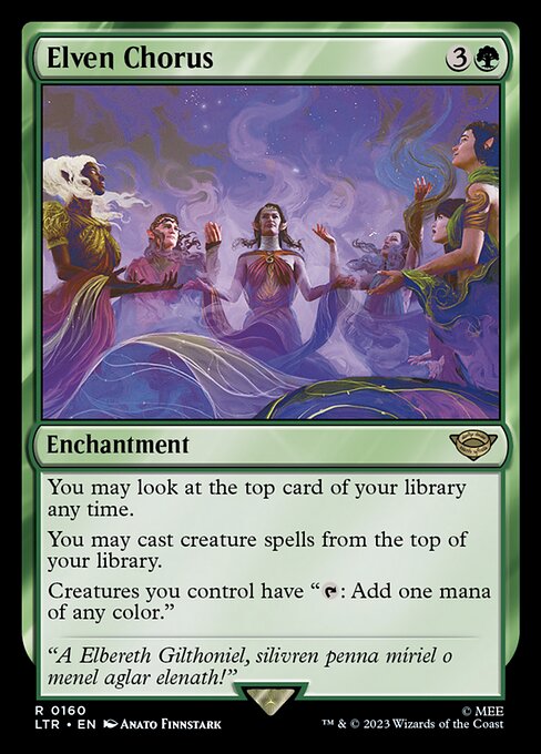 LTR: Elven Chorus (Foil)