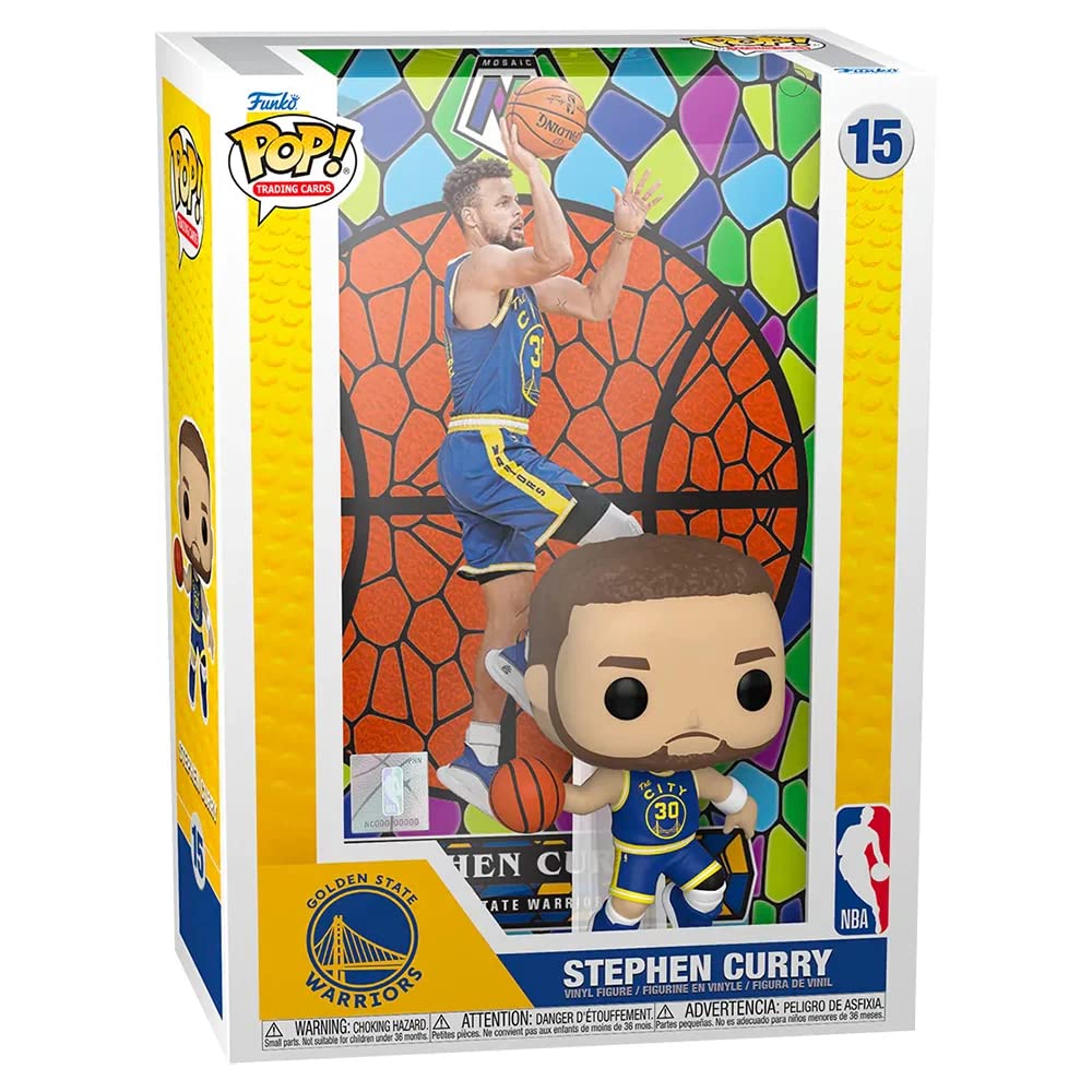 NBA: Golden State Warriors - Stephen Curry Mosaic Pop! Trading Card Figure (15)