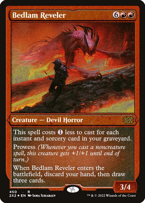 2X2: Bedlam Reveler (Foil Etched)