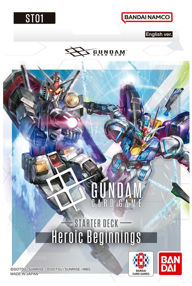 Bandai: Gundam Card Game Starter Deck - Heroic Beginnings [ST01]