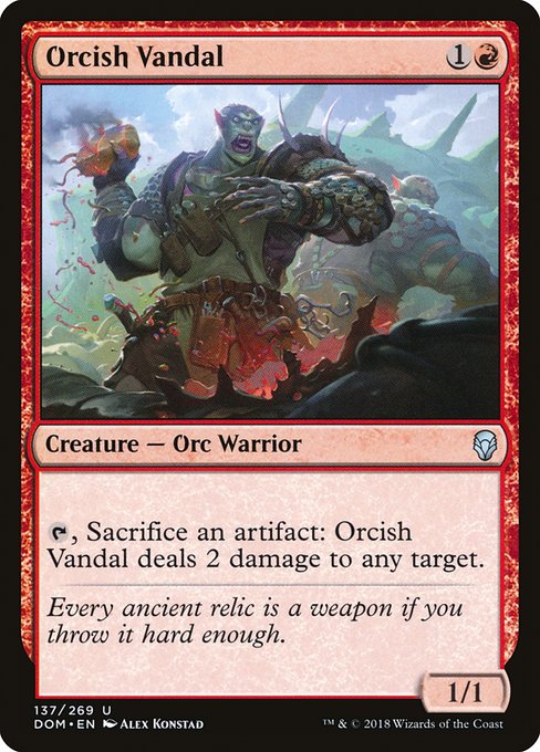 DOM: Orcish Vandal (Foil)