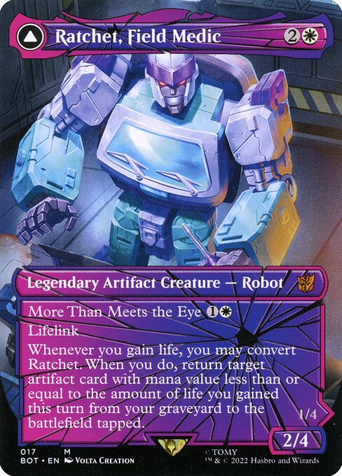 BOT: Ratchet, Field Medic (Shattered Glass) (Foil)