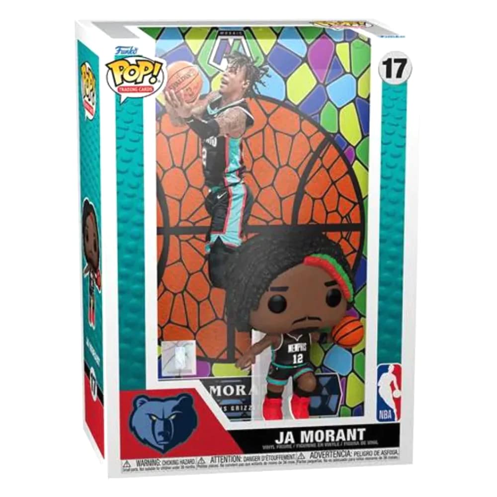 NBA: Memphis Grizzlies - Ja Morant Pop! Vinyl Trading Card Figure (17)