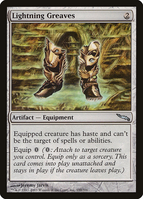 MRD: Lightning Greaves (Foil)