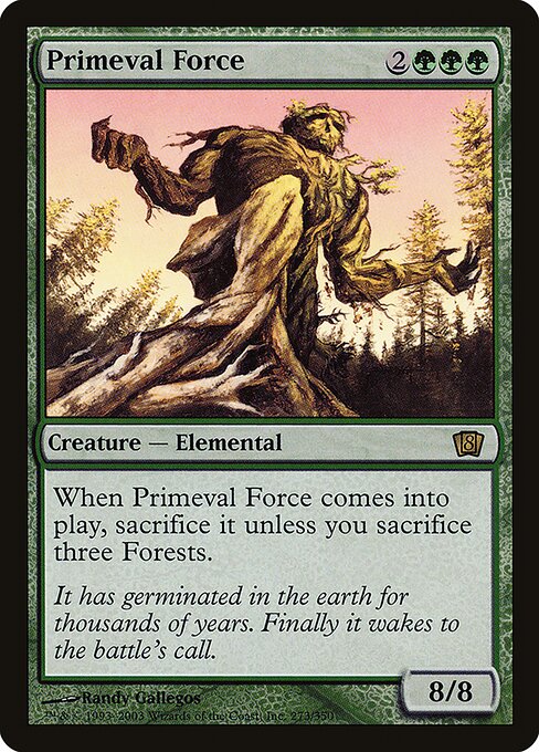 8ED: Primeval Force (Foil)