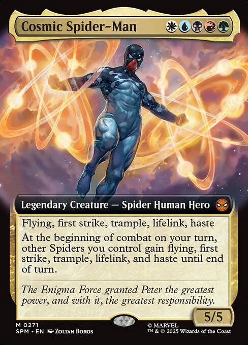 SPM: Cosmic Spider-Man (Extended Art) (Foil)