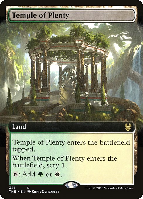 THB: Temple of Plenty (Extended Art) (Foil)