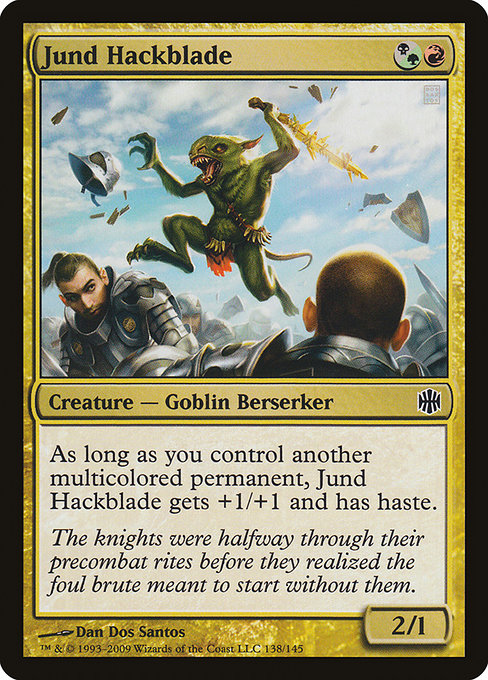 ARB: Jund Hackblade (Foil)