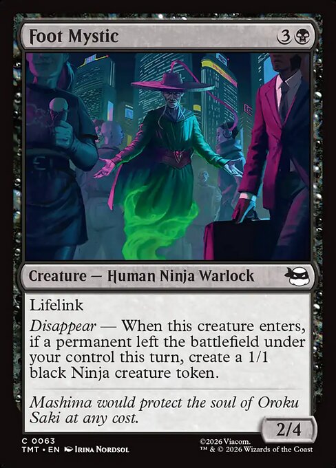 TMT: Foot Mystic (Foil)