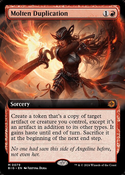 BIG: Molten Duplication (Extended Art) (Foil)