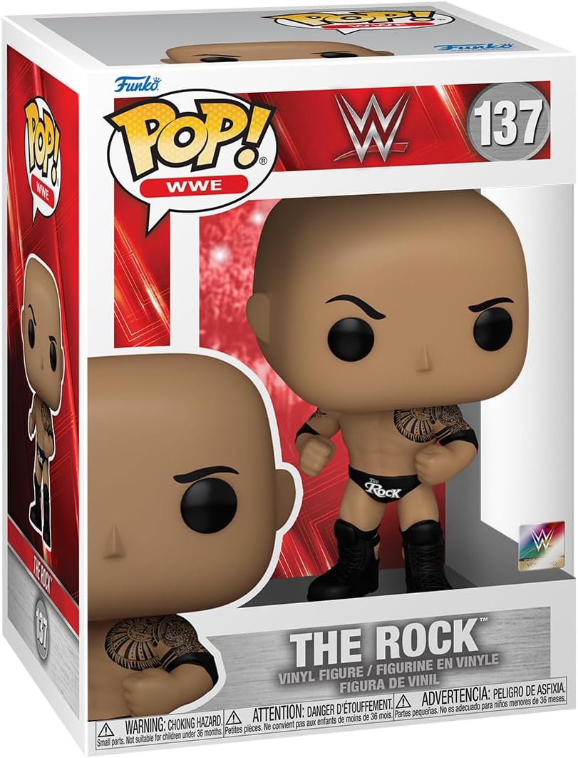 WWE: The Rock Pop! Vinyl Figure (137)