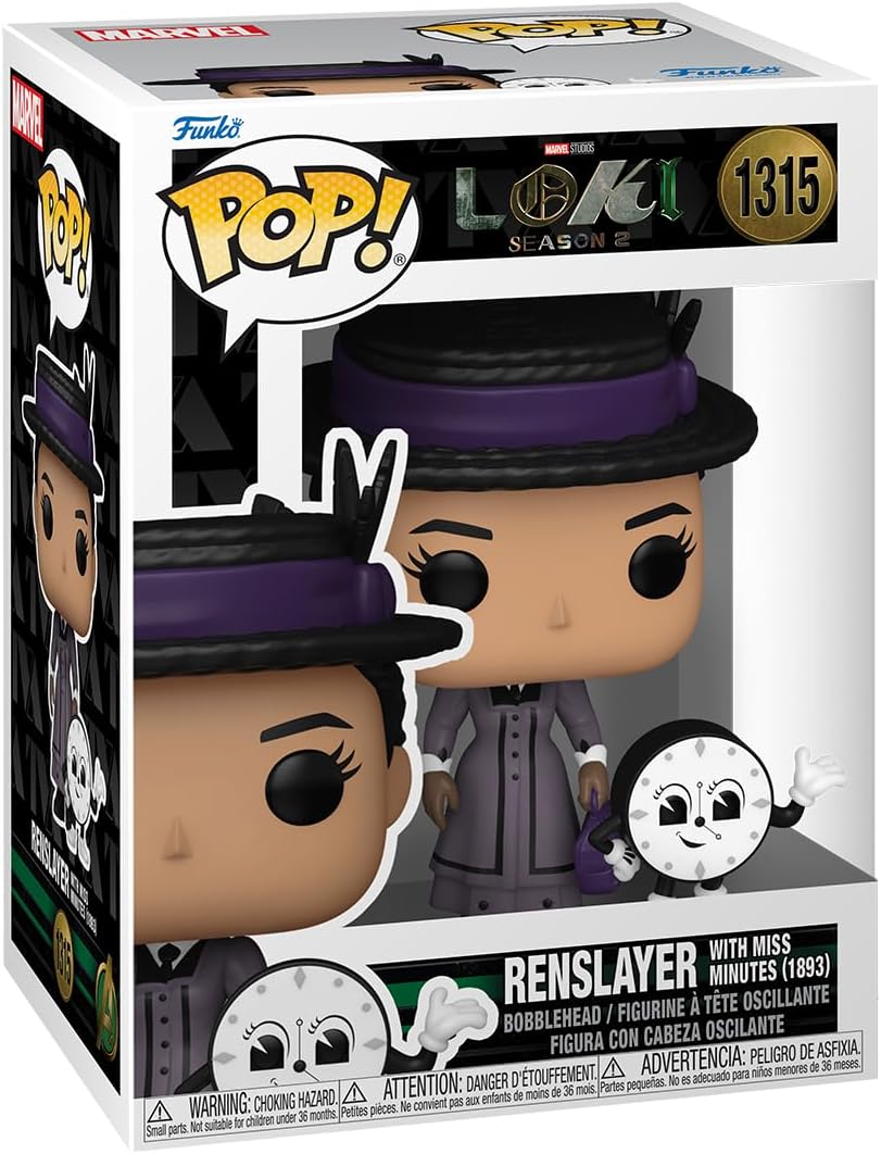 Marvel: Loki Season 2 - Renslayer with Miss Minutes (1893) Pop! Vinyl Figure (1315)