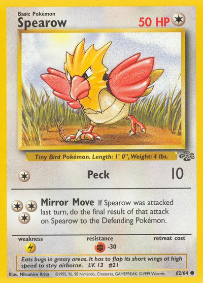 Spearow 62/64 Unlimited Jungle