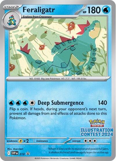 SVP: Feraligatr - 213 (Illustration Contest 2024)