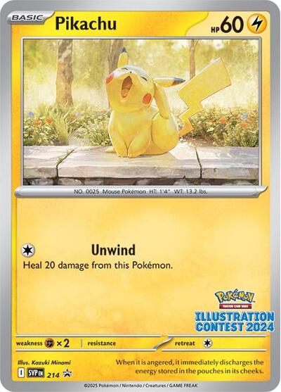 SVP: Pikachu - 214 (Illustration Contest 2024)