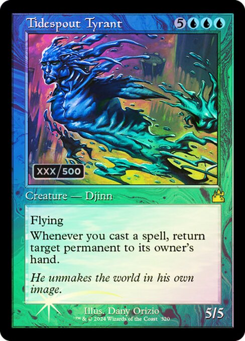 RVR: Tidespout Tyrant (Retro Frame) (Serial Numbered) (Foil)