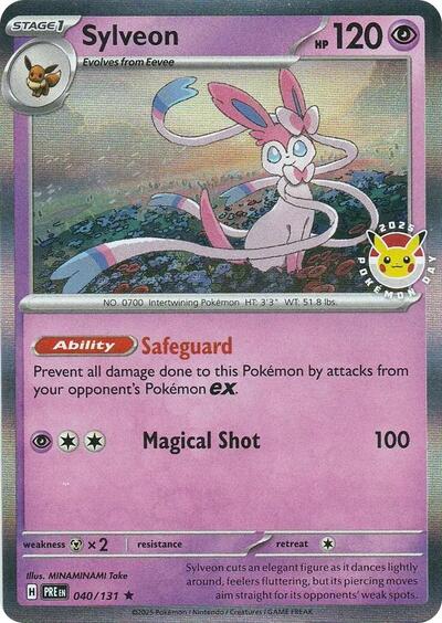 MCAP: Sylveon - 040/131 (Pokemon Day) (Holofoil)
