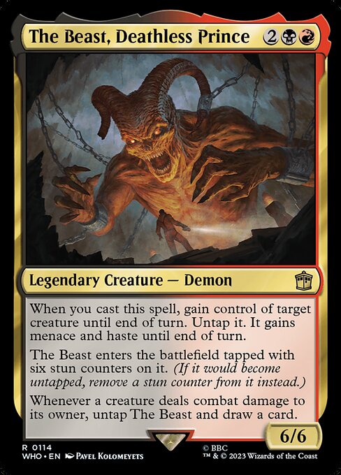 WHO: The Beast, Deathless Prince (Foil)