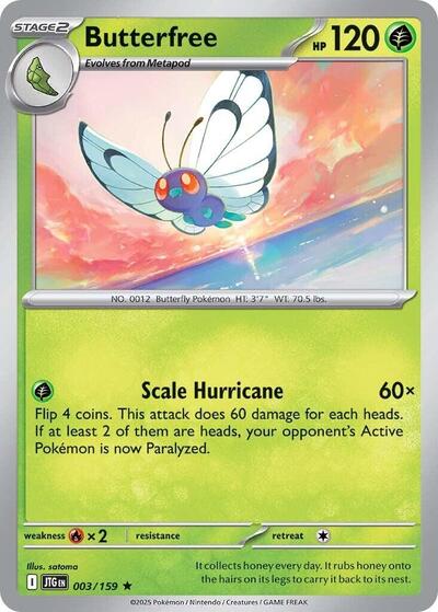 JTG: Butterfree (Holofoil)
