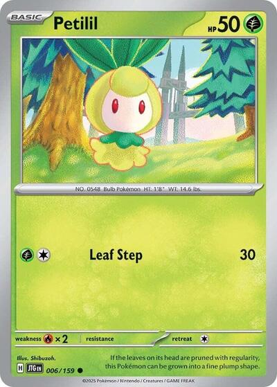 JTG: Petilil (Reverse Holofoil)