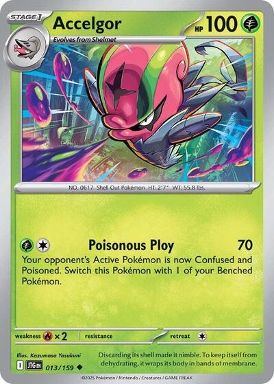 JTG: Accelgor (Reverse Holofoil)