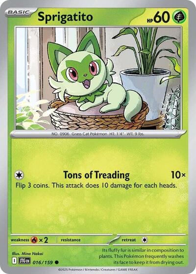 JTG: Sprigatito (Reverse Holofoil)