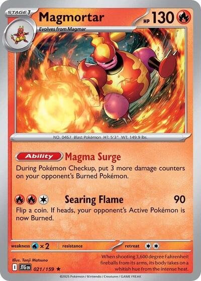 JTG: Magmortar (Holofoil)