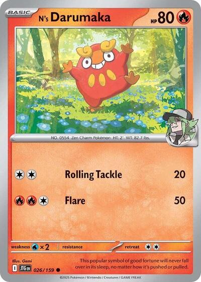 JTG: N's Darumaka