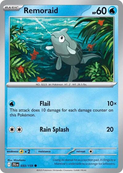 JTG: Remoraid (Reverse Holofoil)