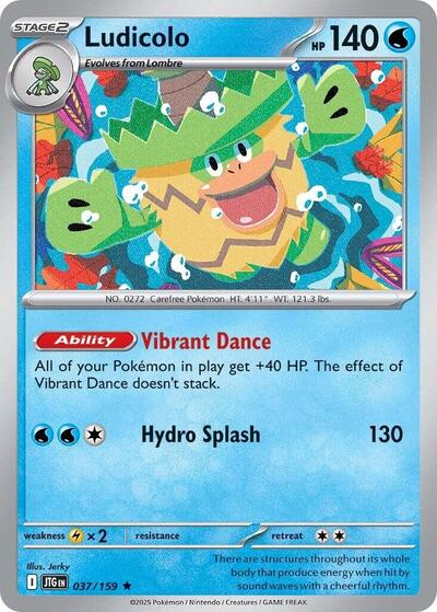 JTG: Ludicolo (Reverse Holofoil)