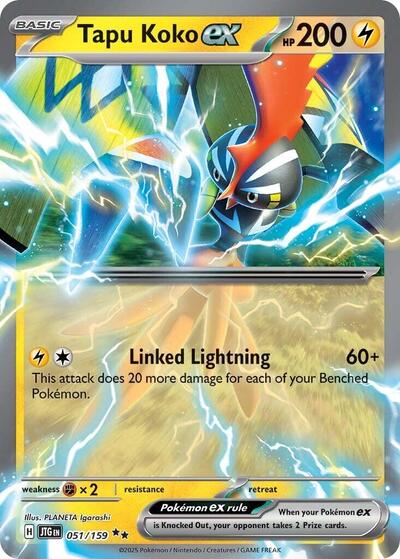 JTG: Tapu Koko ex (Holofoil)