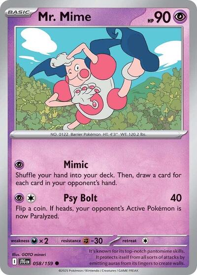 JTG: Mr. Mime