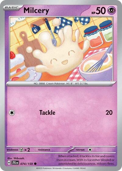 JTG: Milcery (Reverse Holofoil)