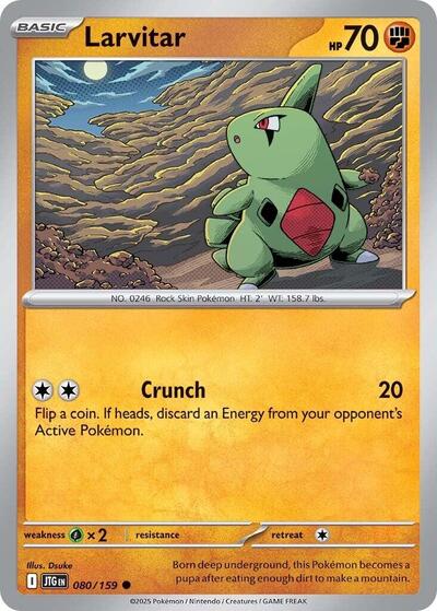JTG: Larvitar (Reverse Holofoil)