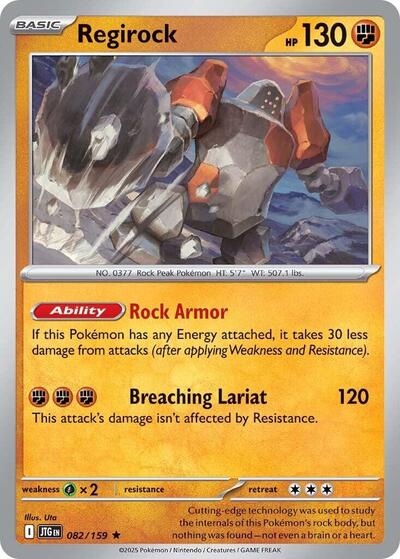 JTG: Regirock (Holofoil)