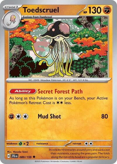 JTG: Toedscruel (Reverse Holofoil)