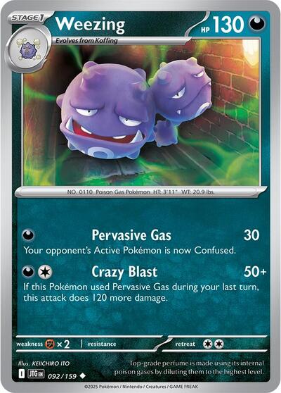 JTG: Weezing (Reverse Holofoil)