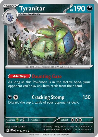 JTG: Tyranitar (Holofoil)