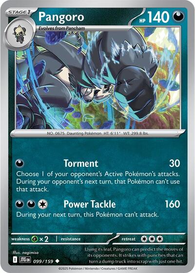 JTG: Pangoro (Reverse Holofoil)