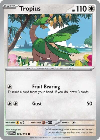 JTG: Tropius (Reverse Holofoil)