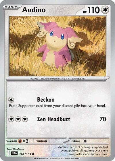JTG: Audino (Reverse Holofoil)