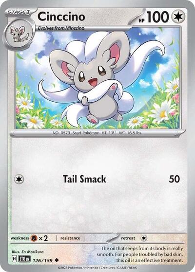 JTG: Cinccino (Reverse Holofoil)
