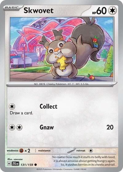 JTG: Skwovet (Reverse Holofoil)