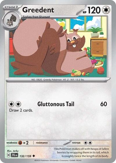 JTG: Greedent (Reverse Holofoil)