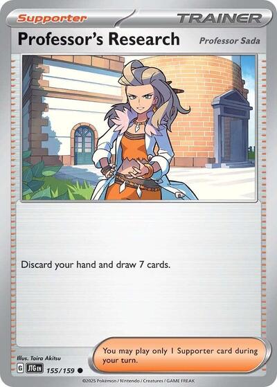 JTG: Professor's Research (Reverse Holofoil)