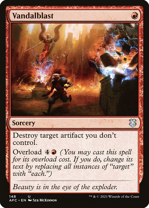AFC: Vandalblast