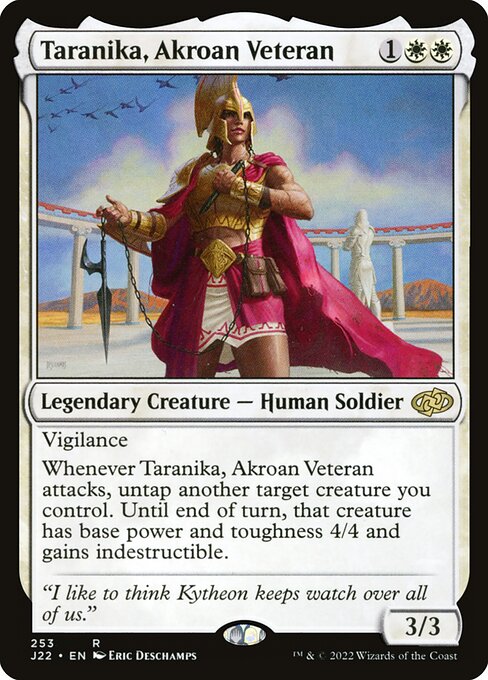 J22: Taranika, Akroan Veteran