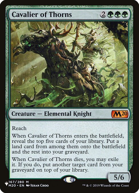 PLST: Cavalier of Thorns