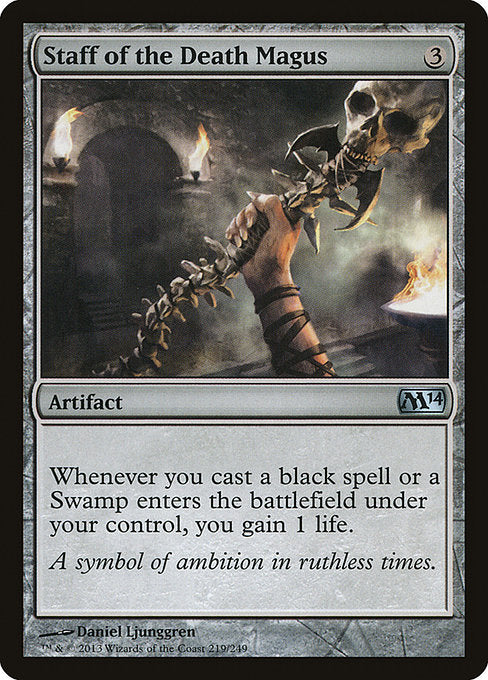M14: Staff of the Death Magus (Foil)