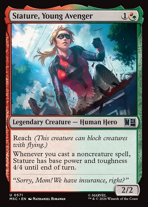 MSC: Stature, Young Avenger